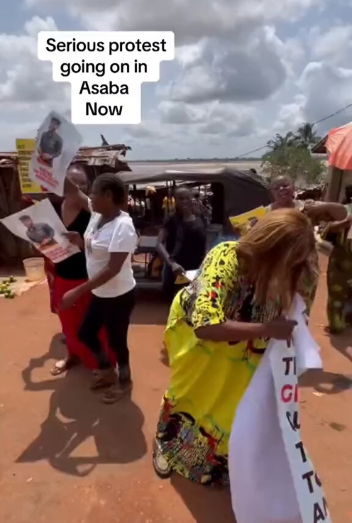 Women in Asaba stage protest against husband snatchers 
