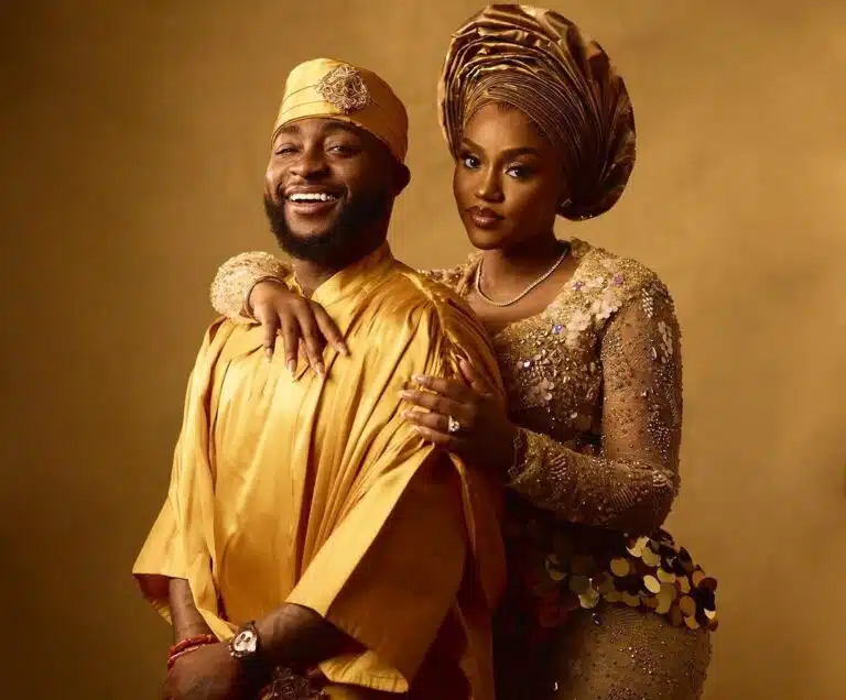 #CHIVIDO: Chioma serves husband, Davido Palmwine
