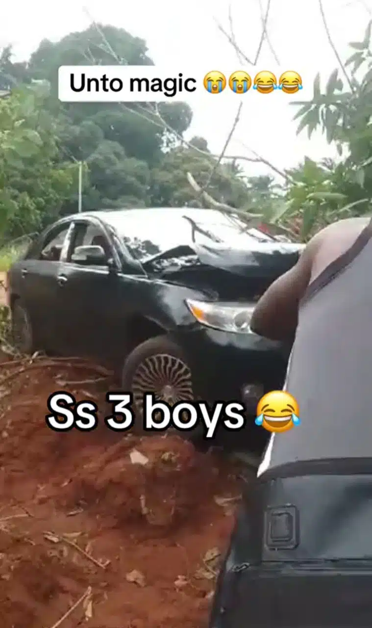 Graduation celebration turns Sour as students' car crashes into tree Graduation celebration turns Sour as students' car crashes into tree
