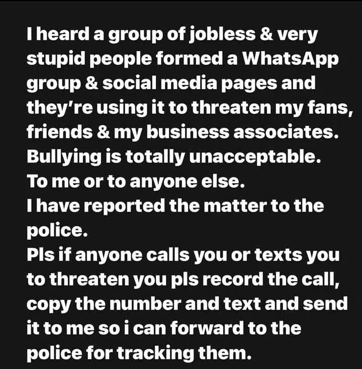 Yul Edochie exclaims threat to family's life, offers N1M to anyone with Bullies' info