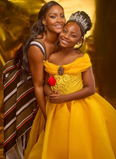 Adorable photos of Osas Ighodaro's daughter 