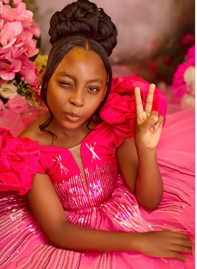 Adorable photos of Osas Ighodaro's daughter 