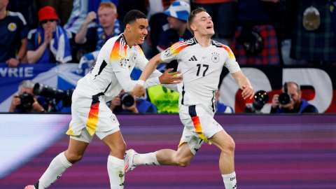Germany hammer Scotland by 5 - 1 after Ryan Porteous Red card Germany hammer Scotland by 5 - 1 after Ryan Porteous Red card