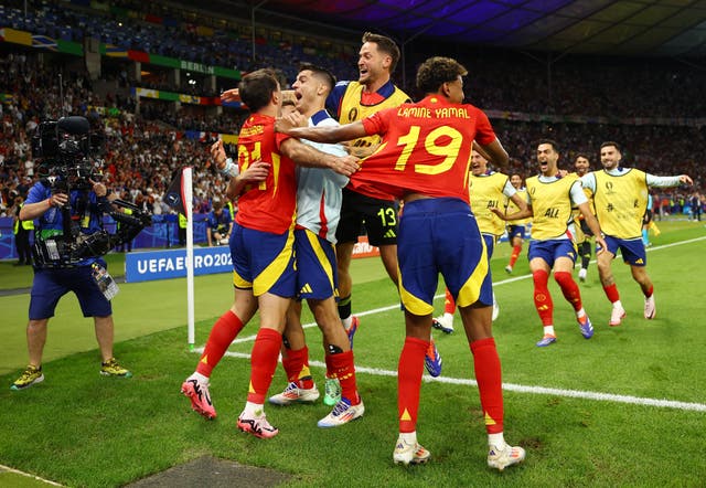 Spain clinches Euros 2024 tournament after beating England 2-1 Spain clinches Euros 2024 tournament after beating England 2-1
