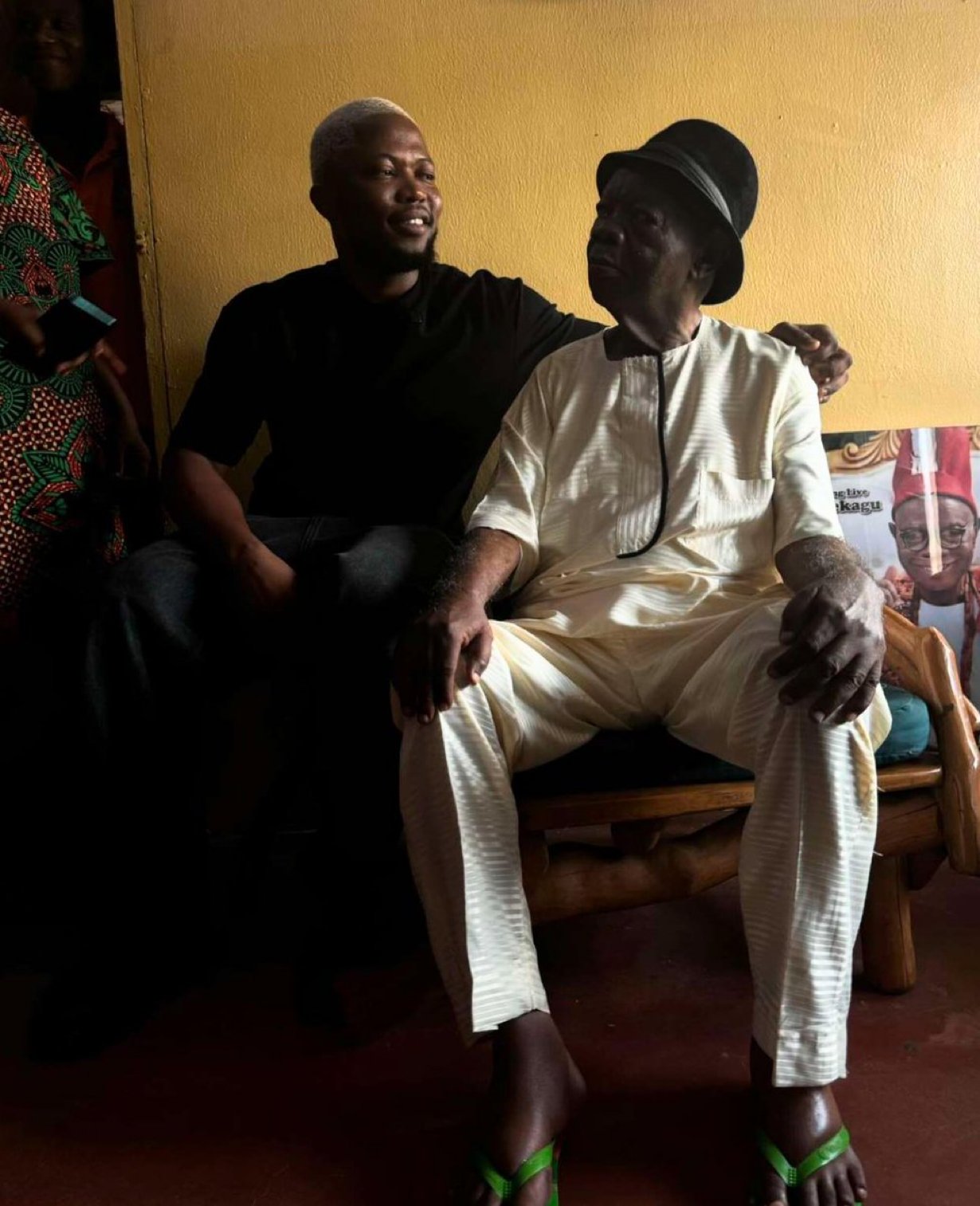 Brain Jotter finally meets veteran singer, Gentleman Mike Ejeagha