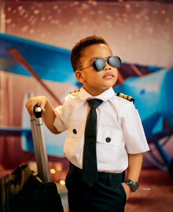 Adorable photos of Linda Ejiofor & Ibrahim suleiman's son