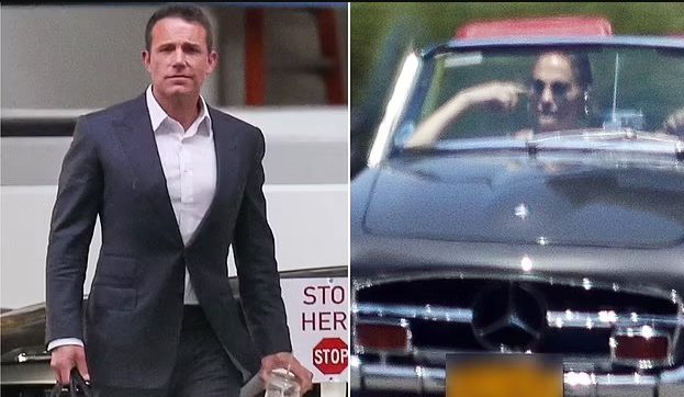 Ben Affleck & Jennifer Lopez spend second wedding anniversary APART Ben Affleck & Jennifer Lopez spend second wedding anniversary APART