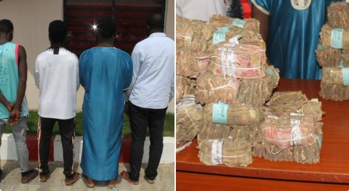 EFCC arrests banker, three others for currency fraud EFCC arrests banker, three others for currency fraud