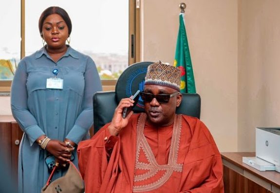 Eniola Badmus resumes duty as S.A to the speaker Eniola Badmus resumes duty as S.A to the speaker