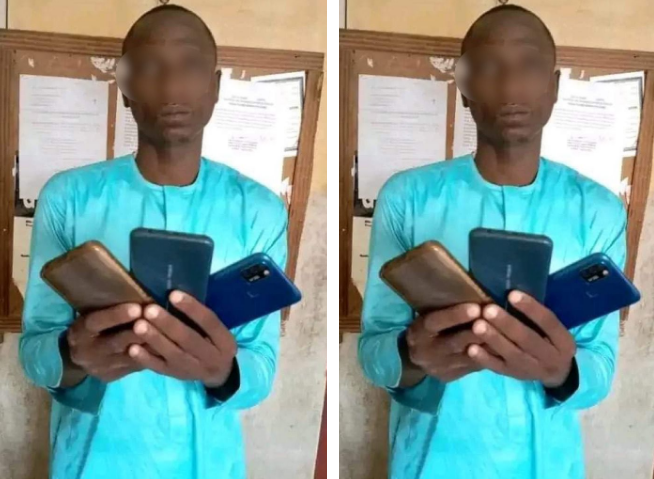 FAKE lecturer caught stealing phone FAKE lecturer caught stealing phone
