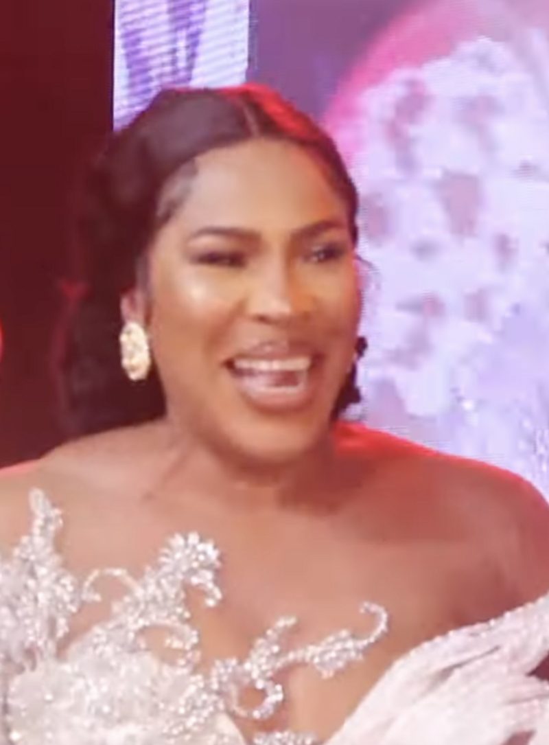 Saidi Balogun appeared at ex-wife, Faithia Williams’ dad's burial
