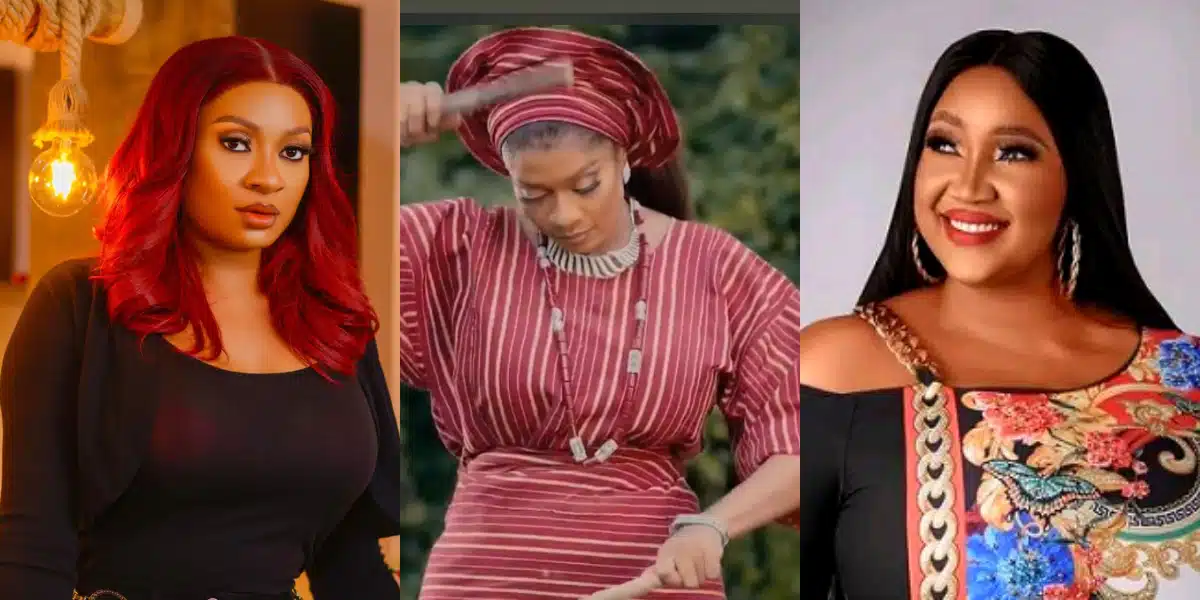 Judy Austin reacts to May Edochie’s acting debut, sparks online controversy