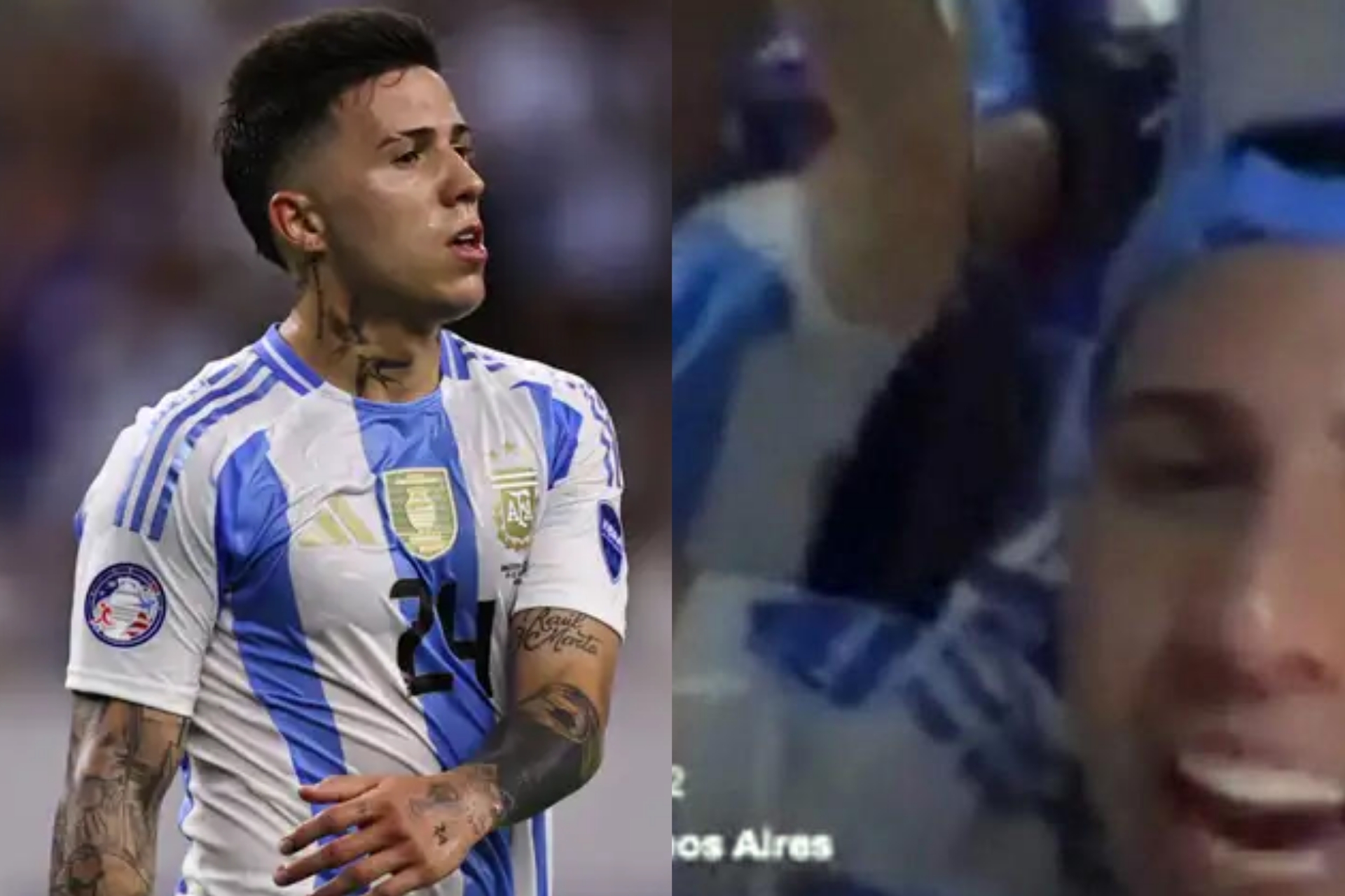 Enzo Fernandes' posts racist chants aimed at France players Enzo Fernandes' posts racist chants aimed at France players
