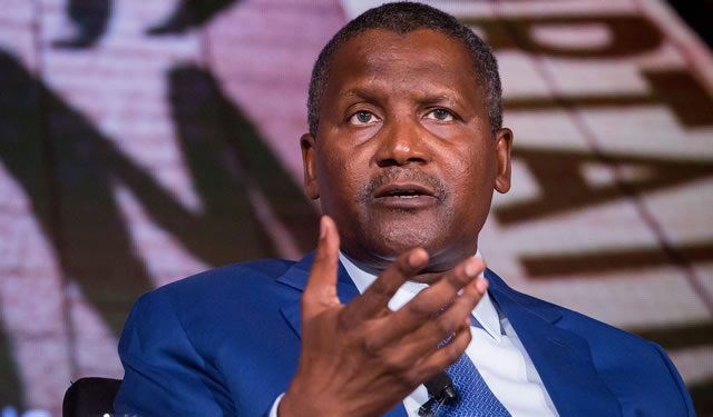 I don’t have houses in London, US – Dangote I don’t have houses in London, US – Dangote