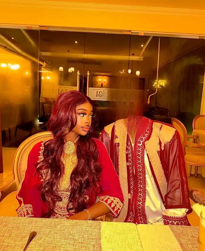 Woman stirs online reaction as she hides her man's face while sharing cute photos 