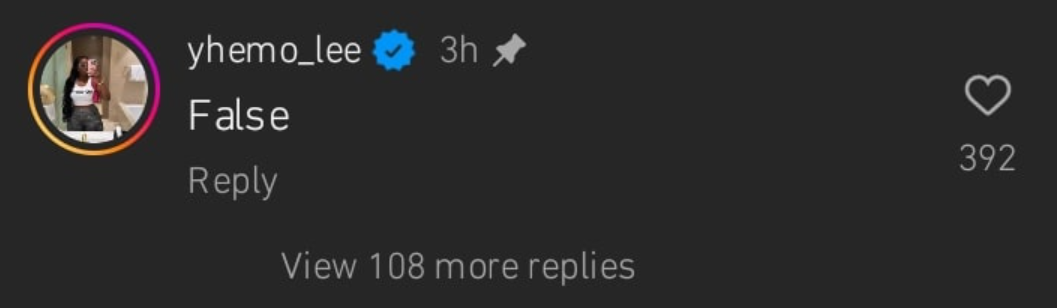 Yhemolee debunks rumours of impregnating girlfriend, Thayour 