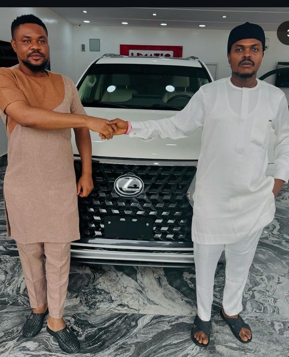 Businessman BLord, newly acquires N100Million Lexus GX 460