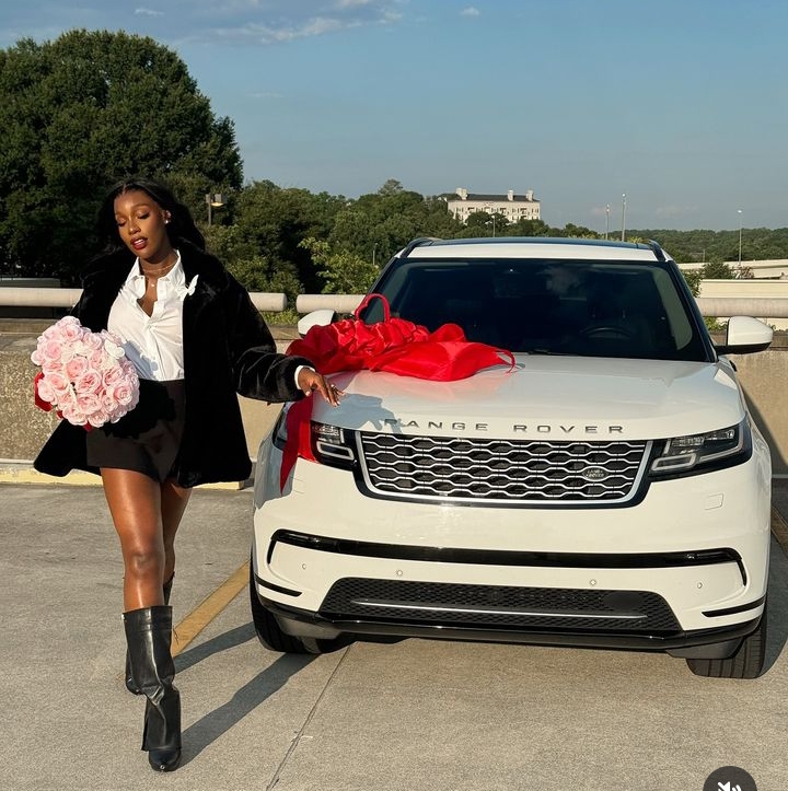 Rudeboy blesses wife, Ivy Ifeoma with a brand new Range Rover