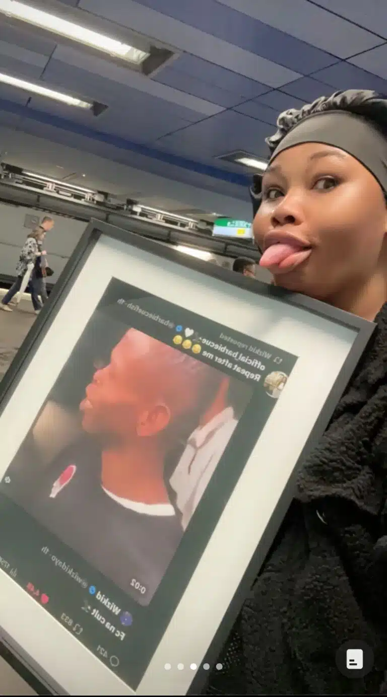 Lady frames Wizkid’s reaction to her tweet 2 Lady frames Wizkid’s reaction to her tweet