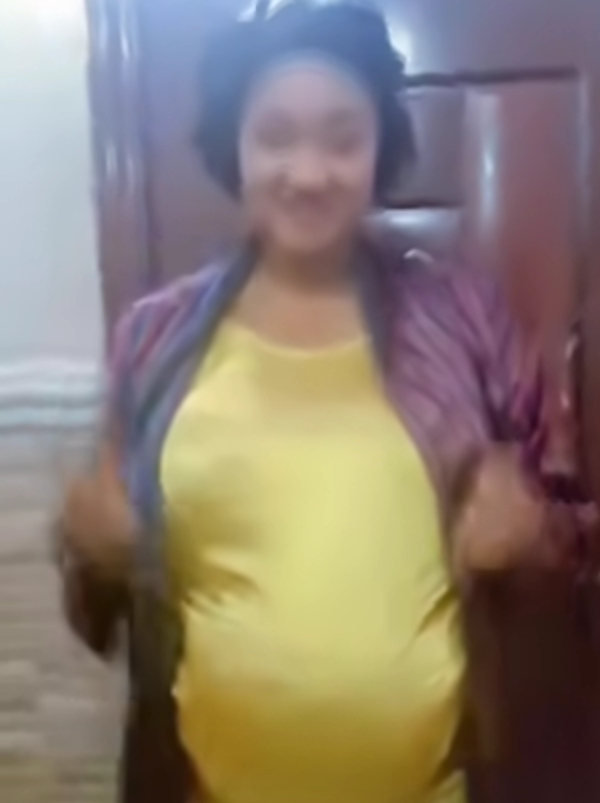 Judy Austin sparks reactions with fake baby bump video
