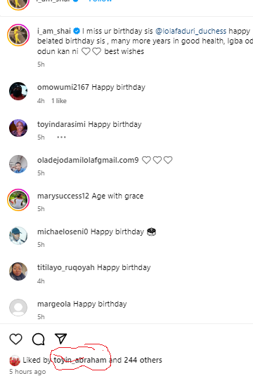 Toyin Abraham & Seyi Edun now FRIENDS? 