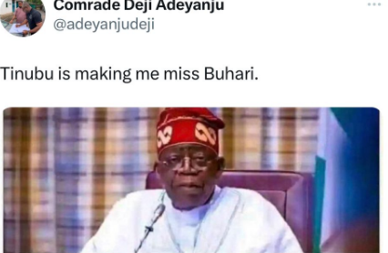 Tinubu is making me miss Buhari – Deji Adeyanju Tinubu is making me miss Buhari - Deji Adeyanju