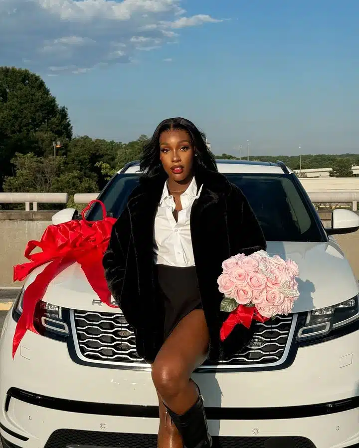 Rudeboy blesses wife, Ivy Ifeoma with a brand new Range Rover