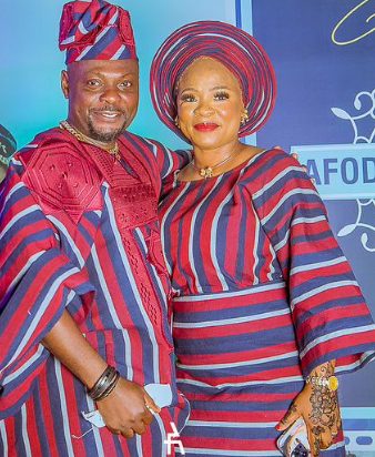 Kunle Afod celebrates wife on her birthday