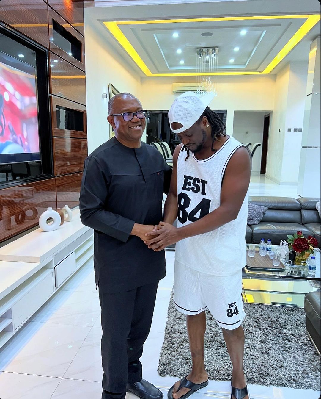Peter Obi meets with Paul and Jude Okoye amid family feud