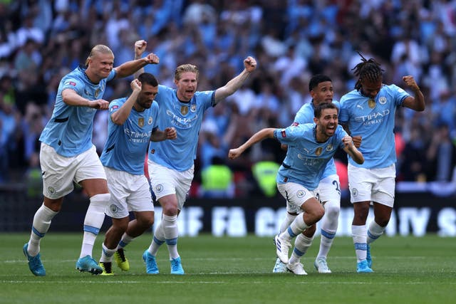 Man City clinches Community Shield with 7-6 penalty win vs Man United 