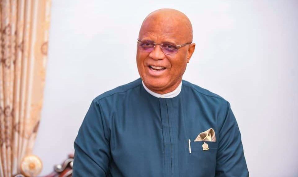Akwa-Ibom Governor, Umo Eno's WhatsApp h*cked Akwa-Ibom Governor, Umo Eno's WhatsApp h*cked
