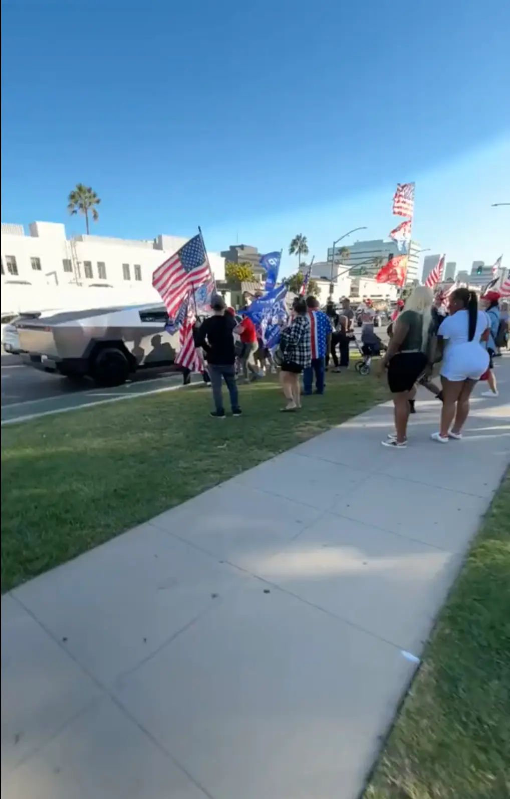 Kanye West & Bianca Censori make surprise appearance at Donald Trump rally