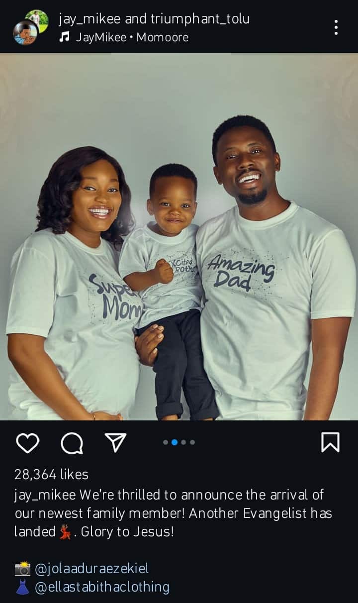 Joshua Bamiloye, and wife, welcome second child together