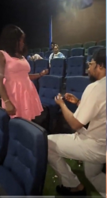 Nigerian Lady shares how her movie date turned into surprise MARRIAGE PROPOSAL 