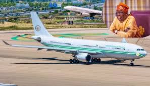 BREAKING: Presidency unveils new presidential jet