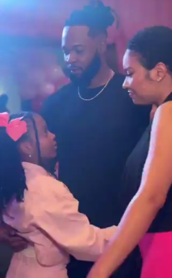 Flavour and babymama, Anna Banner celebrate daughter's Birthday with a lavish party