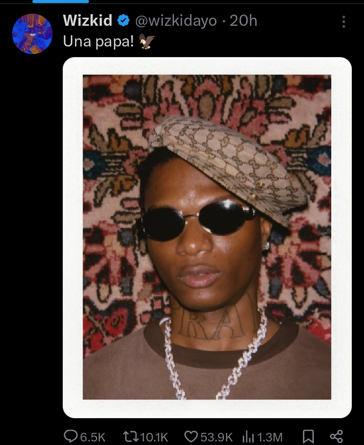 'Love is a beautiful thing,' Wizkid responds to backlash over cryptic post