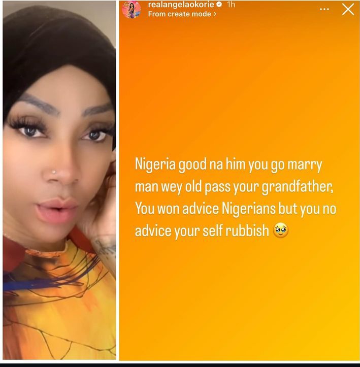 Angela Okorie throws shade at unnamed adviser
