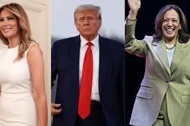 Trump says Kamala Harris looks like wife Melania Trump says Kamala Harris looks like wife Melania