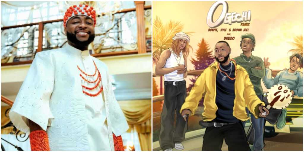 YouTube removes 'Ogechi Remix Video' from Davido's page; Boypee SPEAKS OGECHI VIDEO YOTUBE