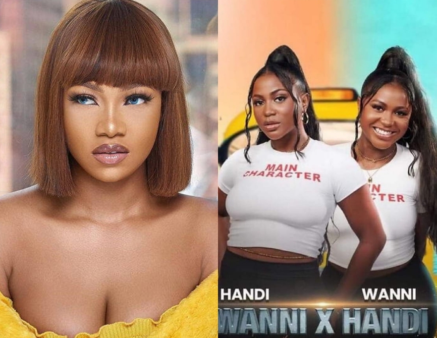 BBNaija's Tacha rallies support for Wanni×Handi to win grand prize BBNaija's Tacha rallies support for Wanni×Handi to win grand prize