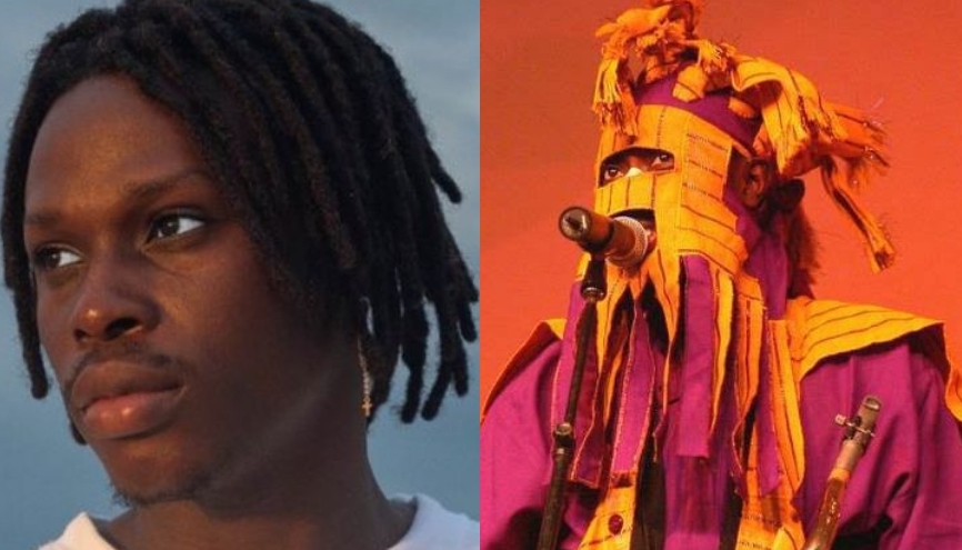 I didn’t get to see Lagbaja’s face – Fireboy DML I didn't get to see Lagbaja's face - Fireboy DML