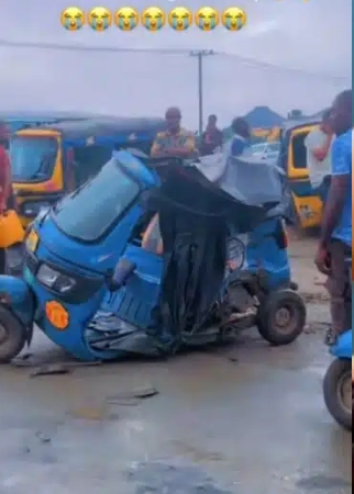 Lady shed 'tears of joy' after escaping TRAGIC accident 