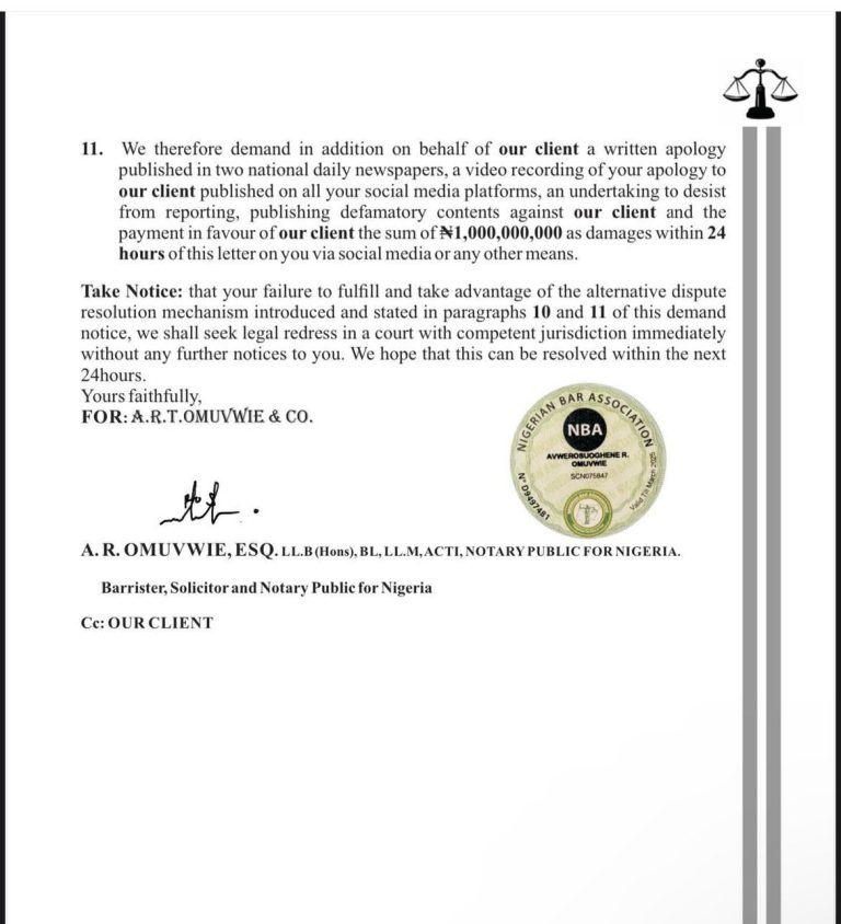 Bobrisky files ₦1B lawsuit against VeryDarkMan over defamation 5 20240929 114430234524225513362048 768x844 1