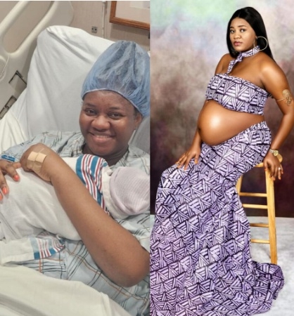 Nollywood actress Bukola Olatunji welcomes baby girl in New York Nollywood actress Bukola Olatunji welcomes baby girl in New York