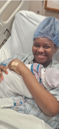 Nollywood actress Bukola Olatunji welcomes baby girl in New York