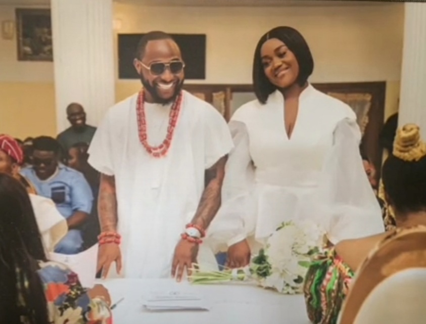 Davido & Chioma reportedly set for lavish white wedding