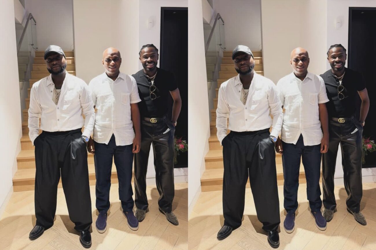 Davido reunites with his former lawyer Davido reunites with his former lawyer