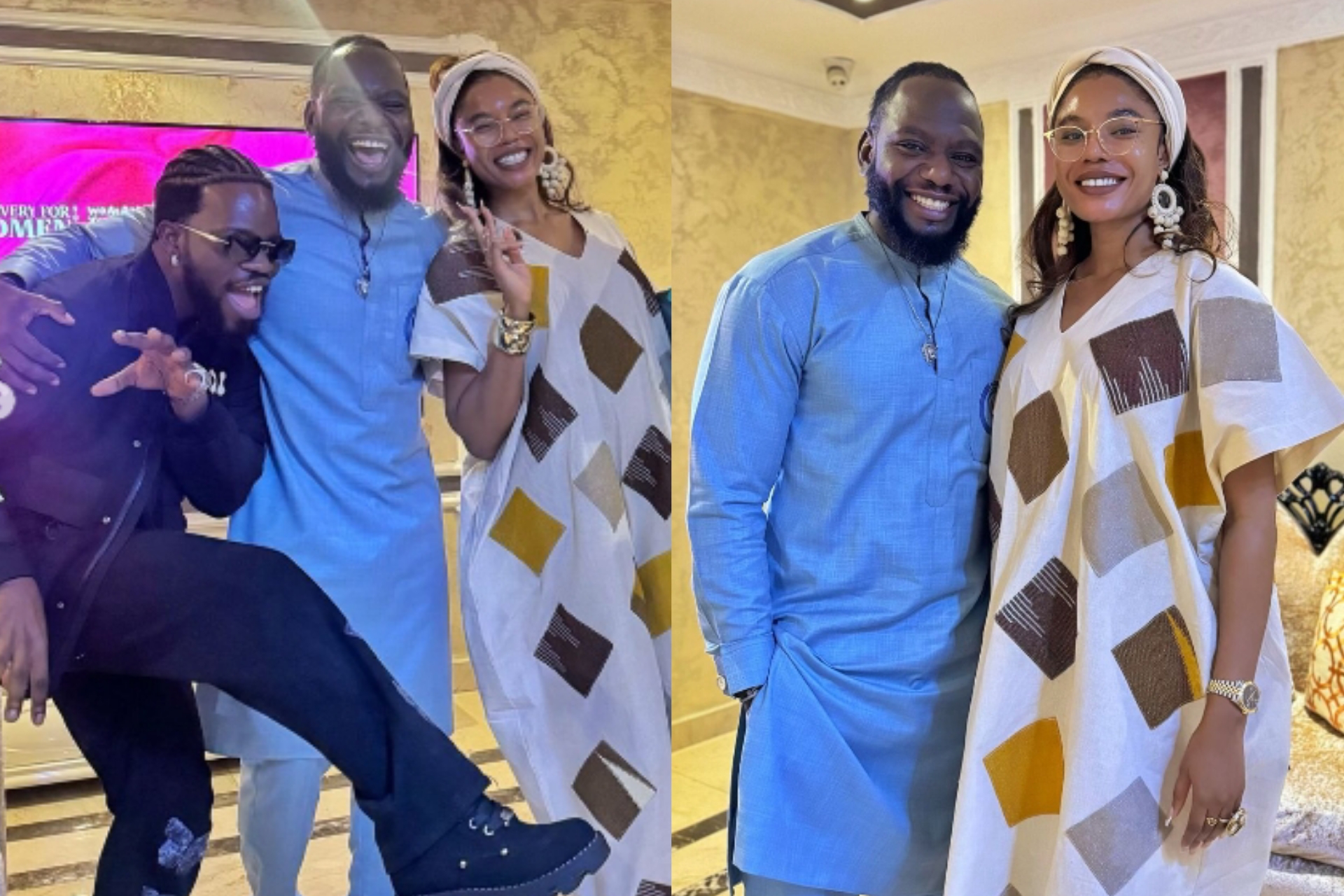 Nancy Isime and Bobrisky visit Pastor Jimmy Odukoya at his church Nancy Isime and Bobrisky visit Pastor Jimmy Odukoya at his church