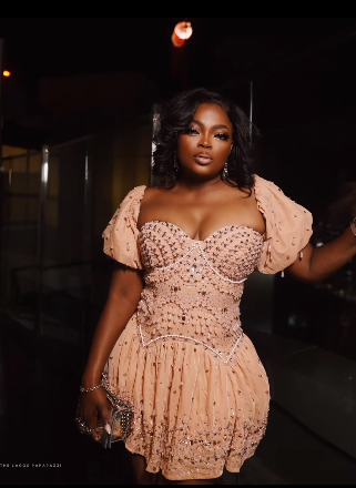 Funke Akindele STEPS out in STYLE